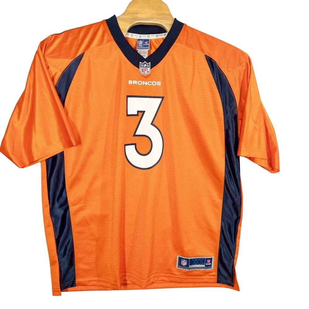 NFL Pro Line Denver Broncos Drew Lock #3 Football Jersey‎ Mens XL NFL